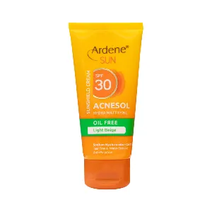 کرم ضد آفتاب رنگی فاقد چربی آردن سان مدل Acnesol Plus با Spf50 حجم 50 میلی لیتر