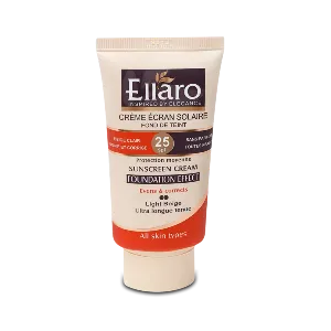 کرم ضد آفتاب رنگی الارو با SPF25 مناسب انواع پوست حجم 40 میلی لیتر