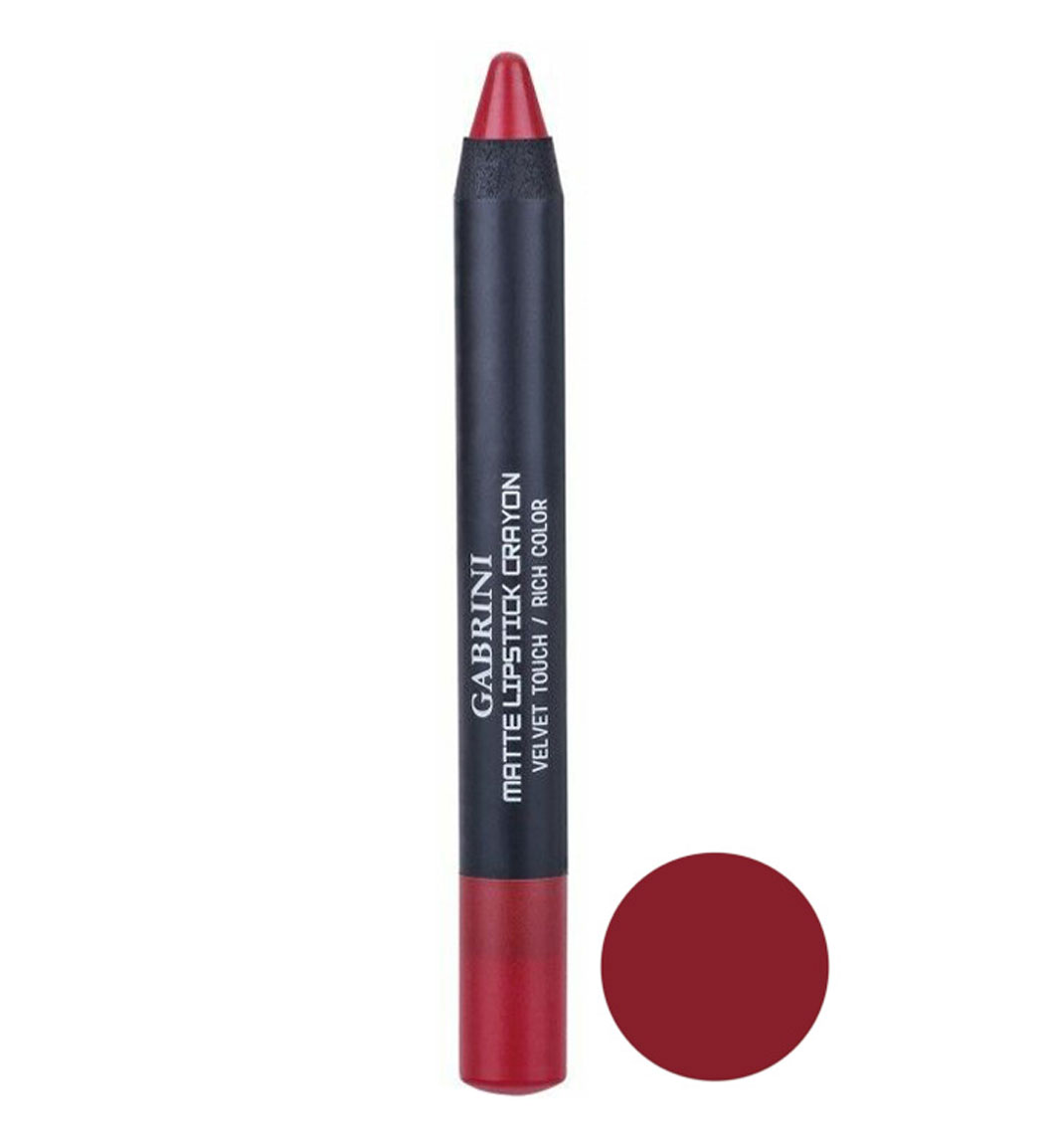 رژ لب مدادی گابرینی مدل Matt Lipstick Crayon