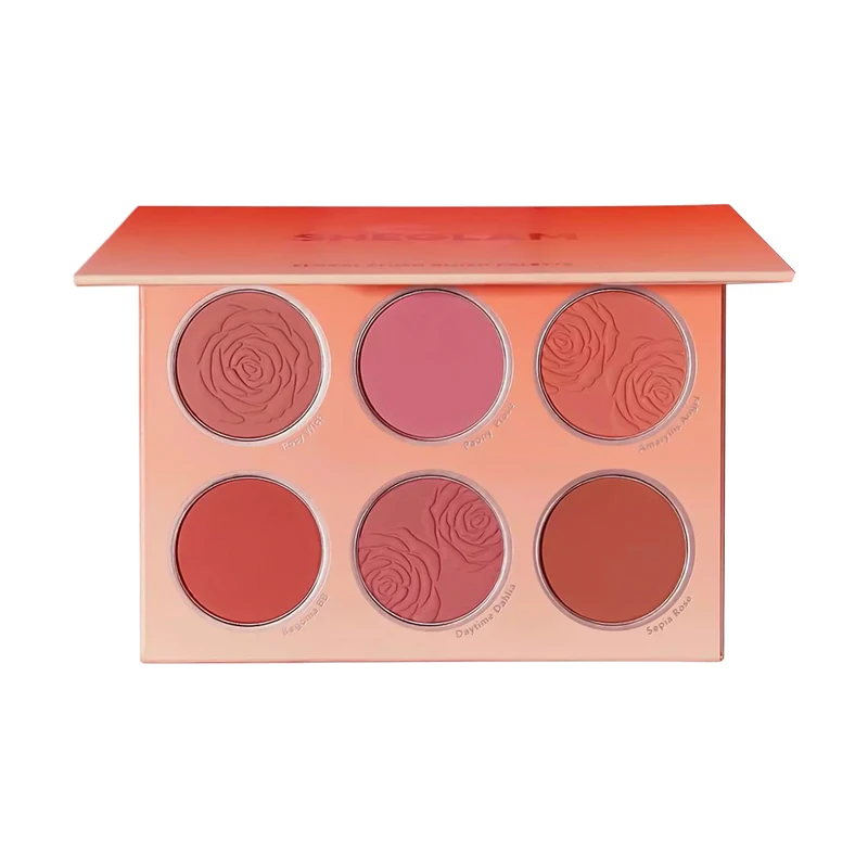 پالت رژگونه مات شیگلم مدل floral flush