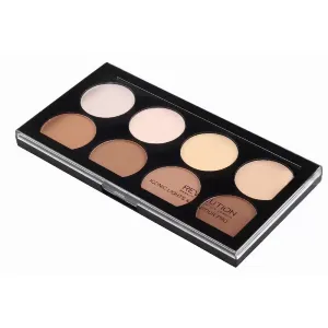 پالت کانتور و هایلایتر پودری رولوشن مدل ICONIC