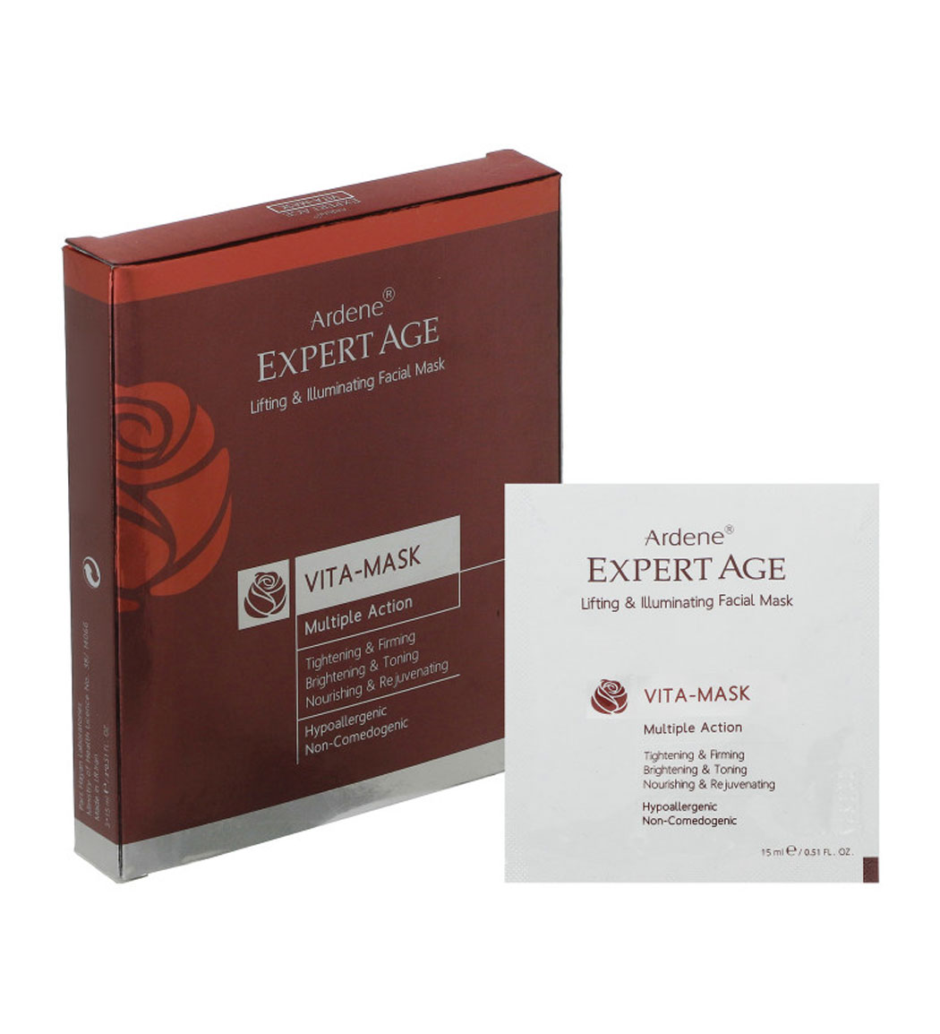 ماسک سفت و شفاف کننده پوست صورت و گردن اکسپرت ایج آردن