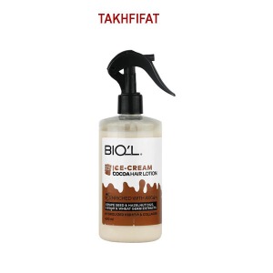 لوسیون مو تقویت کننده بیول مدل Chocolate Ice Cream مناسب مو نازک و آسیب دیده حجم 400 میلی لیتر