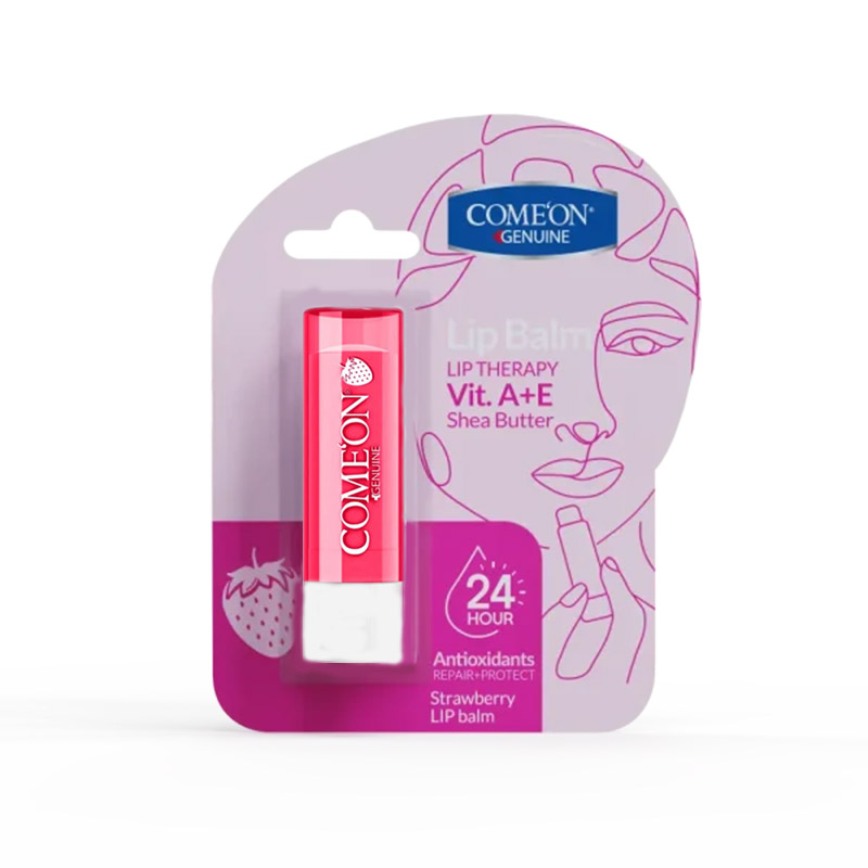 بالم لب براق توت فرنگی شی باتر کامان