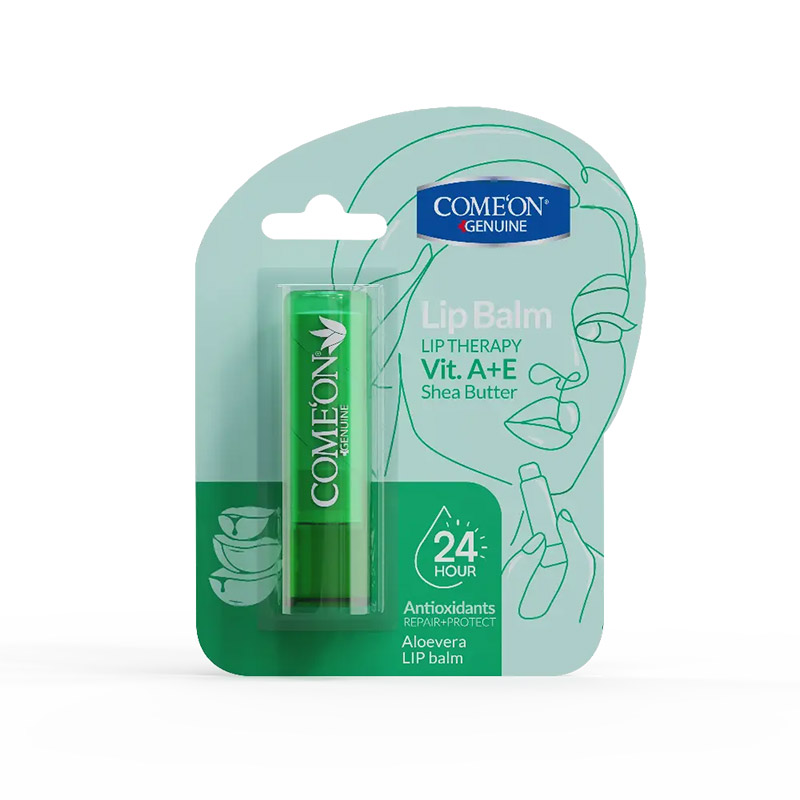 بالم لب براق شی باتر آلوئه ورا کامان