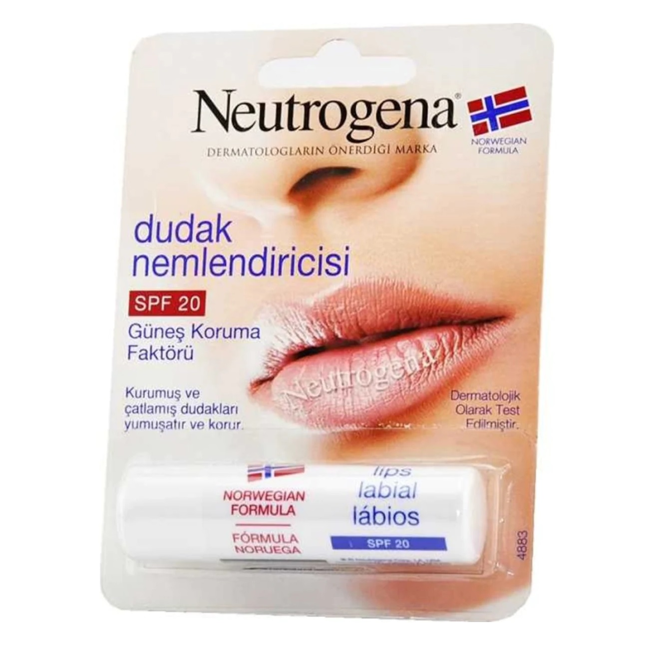 بالم لب نوتروژینا مدل labial