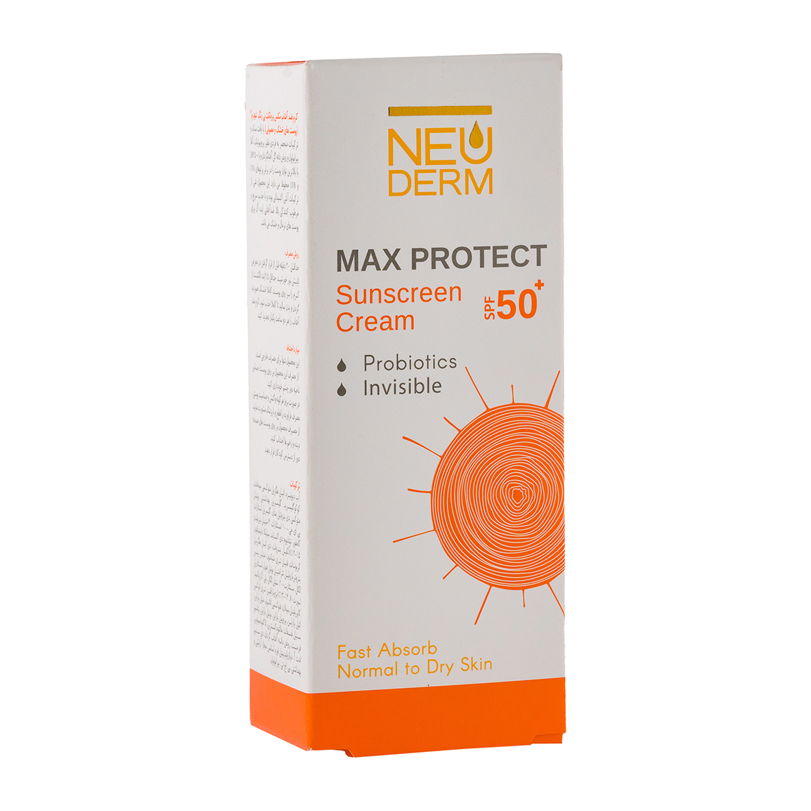 کرم ضد آفتاب مکس پروتکت SPF 50 نئودرم