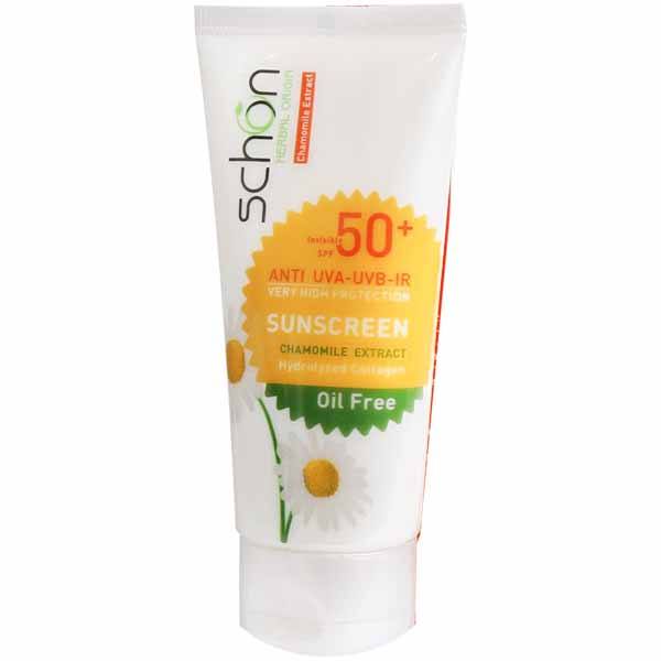 کرم ضد آفتاب آبرسان فاقد چربی SPF 50 شون