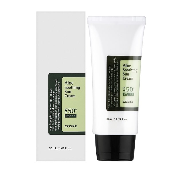 کرم ضد آفتاب آب‌رسان سوتینگ SPF 50 کوزارکس