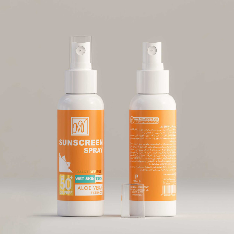اسپری ضد آفتاب اسمارت دیفنس SPF 50 مای
