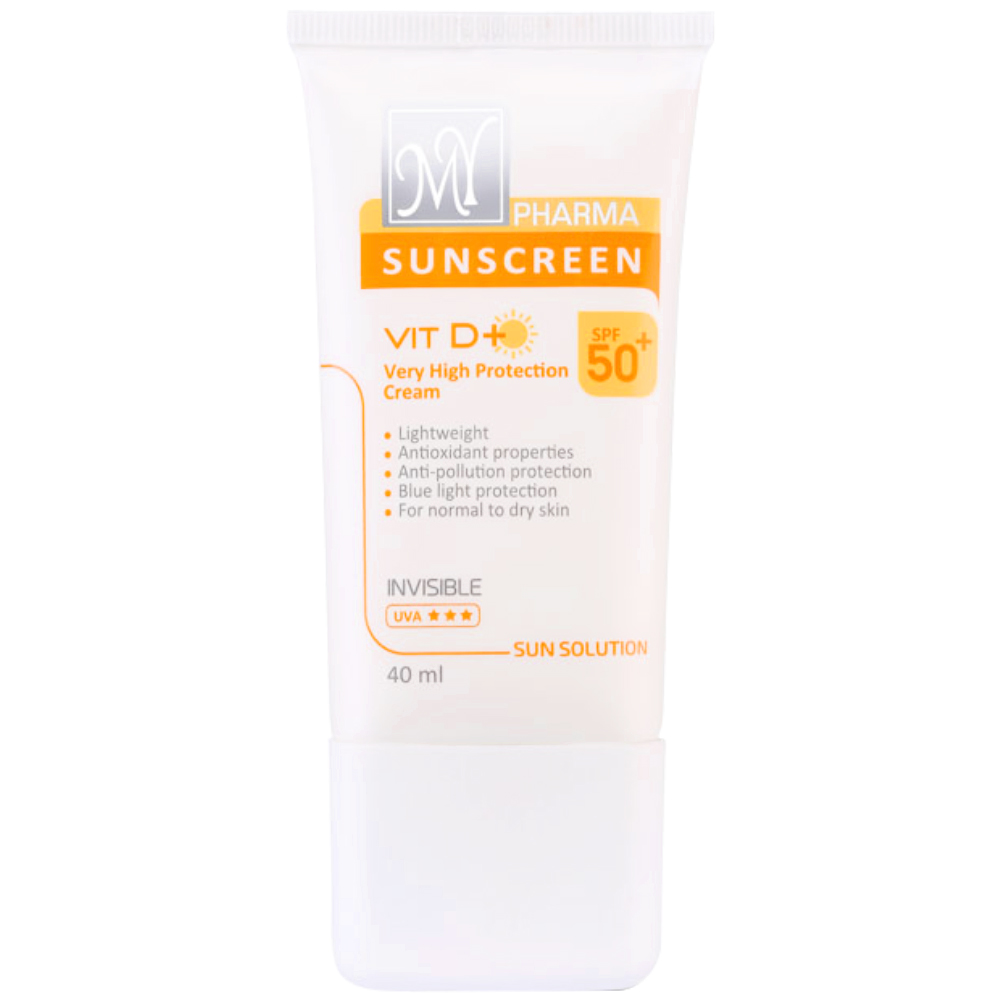 کرم ضد آفتاب شاداب کننده فارما سان سلوشن SPF 50 مای