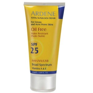 کرم ضد آفتاب ضد جوش اویل فری SPF 25 آردن
