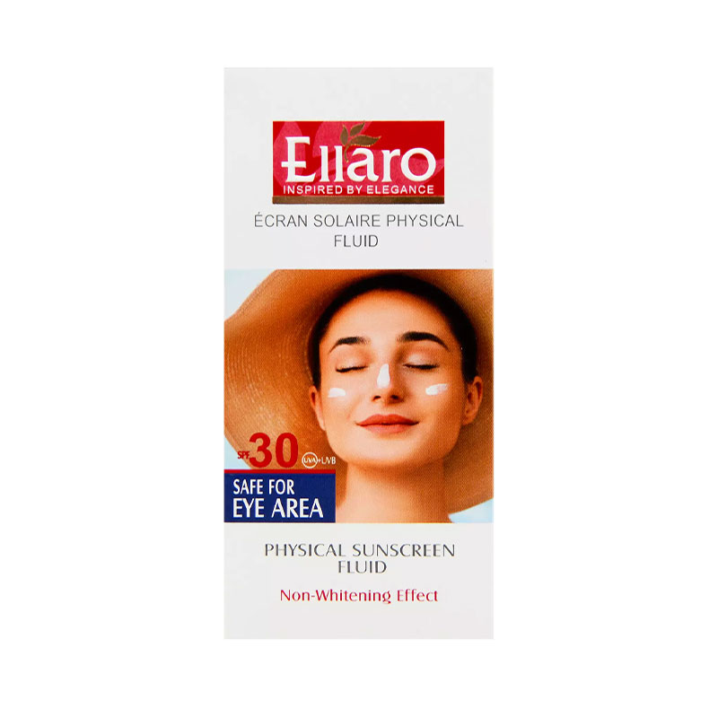 مایع ضد آفتاب ضد حساسیت فیزیکال SPF 30 الارو