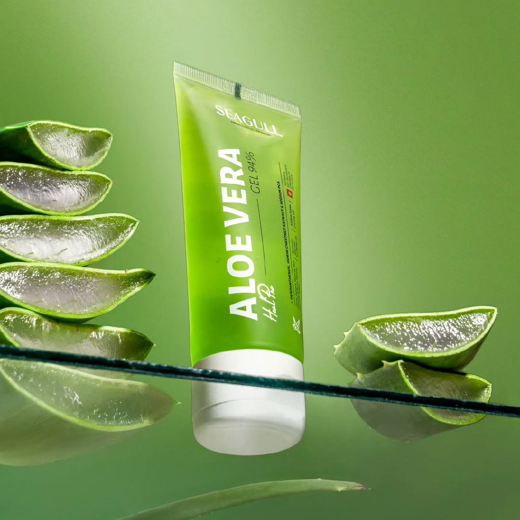 ژل بعد از سوختگی عصاره آلوئه ورا انواع پوست سی گل