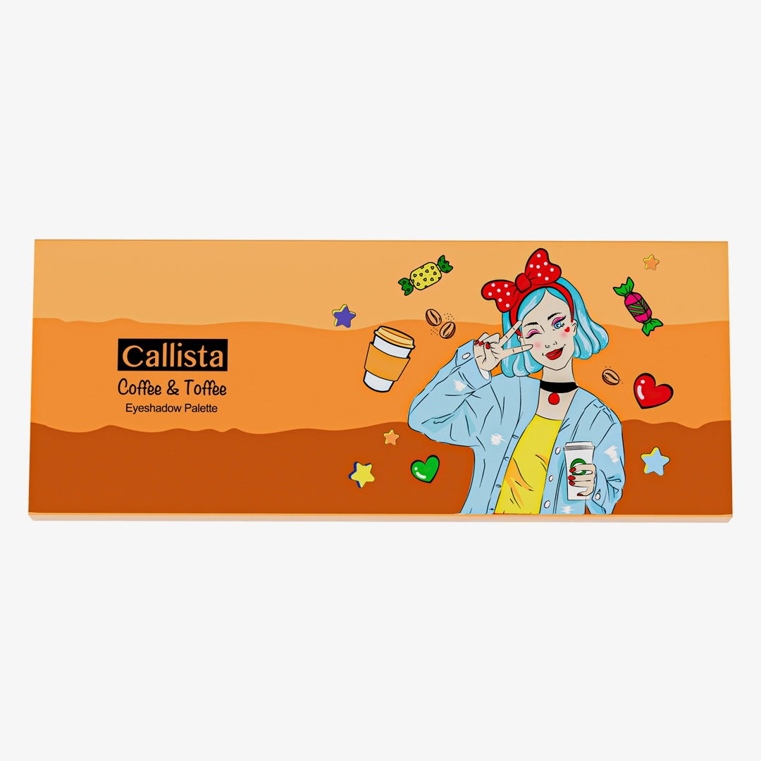 پالت سایه چشم کالیستا 10 رنگ 
