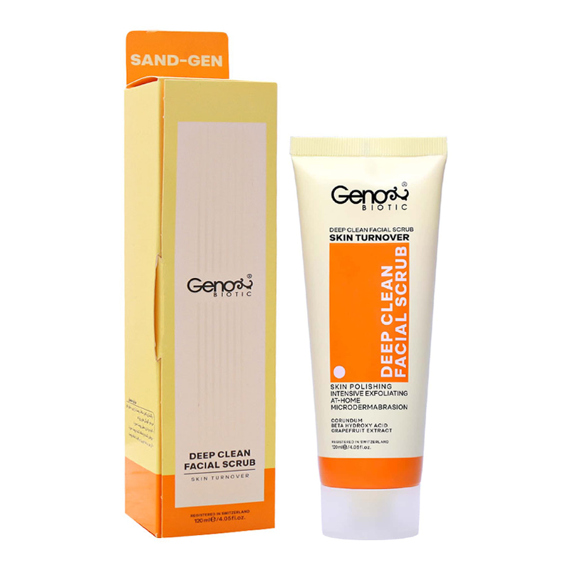 اسکراب و لایه بردار دیپ کلین ژنو بایوتیک