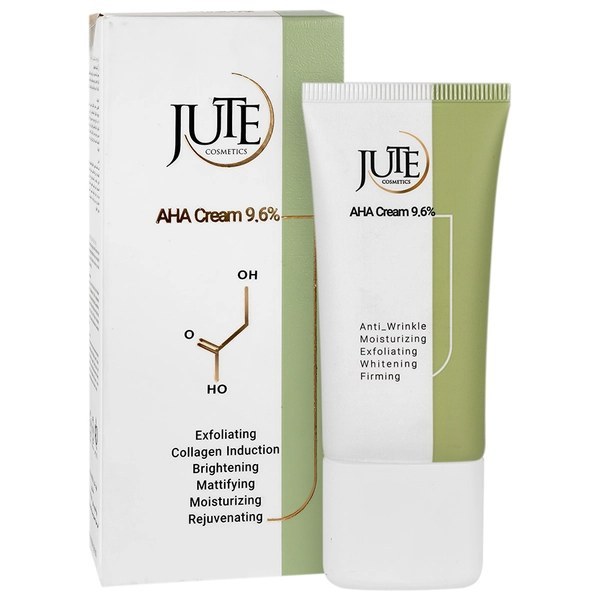 کرم لایه بردار صورت روشن کننده آ اچ آ 9.6% ژوت