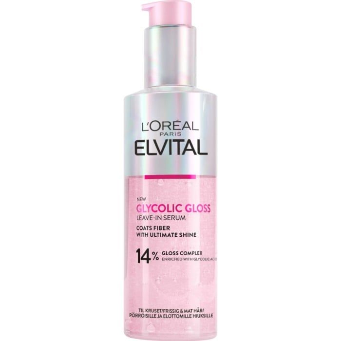سرم مو لورال مدل Elvital Glycolic Gloss حجم ۱۵۰ میلی لیتر