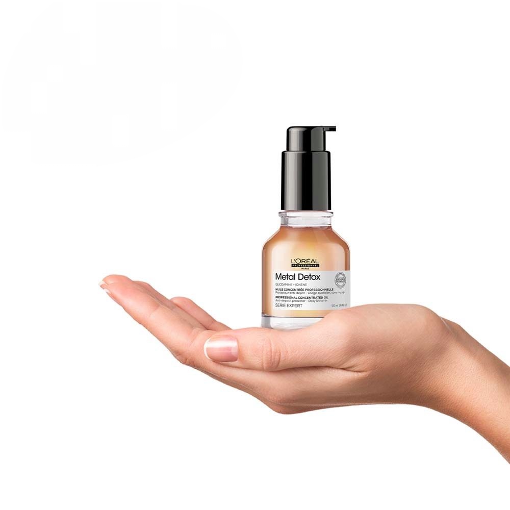 سرم مو مخصوص موهای آسیب دیده لورال پروفشنال مدل متال دتوکس (Metal Detox)حجم 30 میلی لیتر