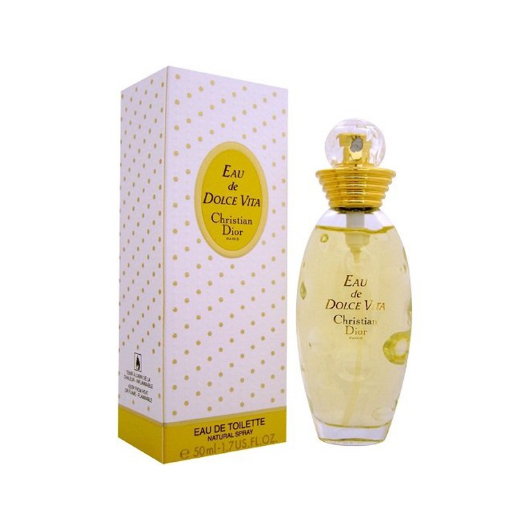 عطر زنانه دولچه ویتا دیور حجم 50  میلی لیتر  