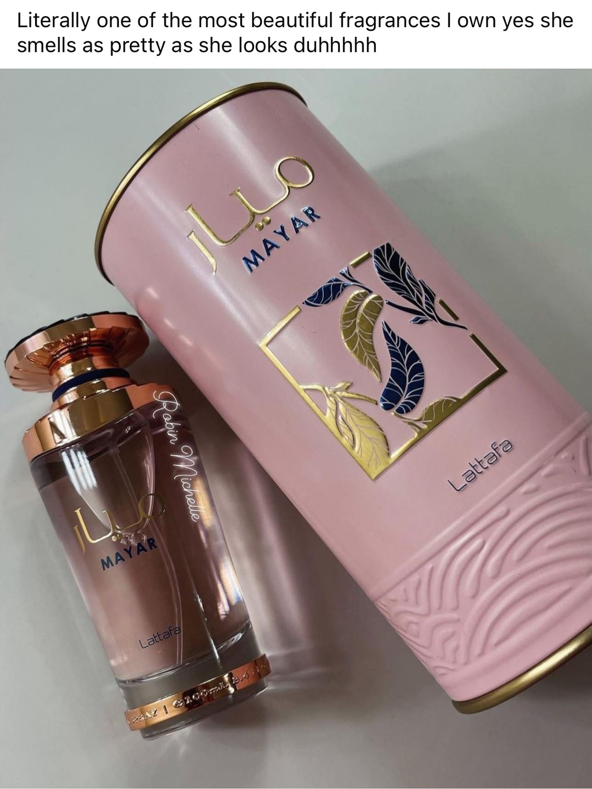 عطر زنانه لطافه مدل میار حجم 100 میلی لیتر
