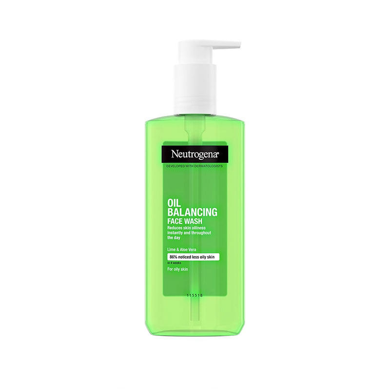 ژل پاک کننده آرایش اویل بالانسینگ پوست چرب نوتروژینا