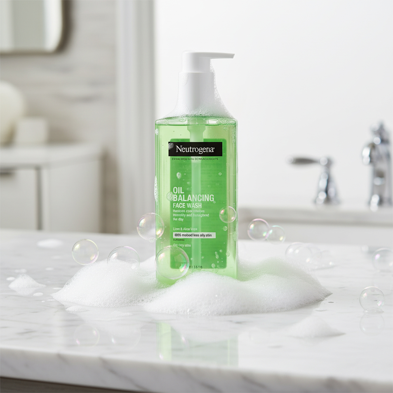 ژل پاک کننده آرایش اویل بالانسینگ پوست چرب نوتروژینا