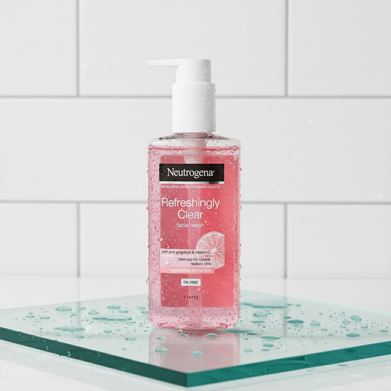 ژل پاک کننده صورت رفرشینگلی کلیر نوتروژینا