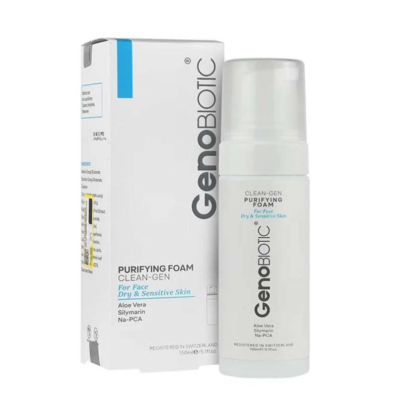 فوم شستشو کلین ژن پوست خشک و حساس ژنو بایوتیک