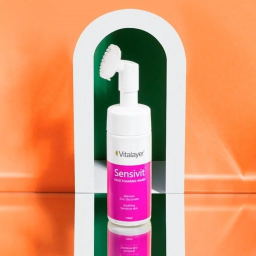 فوم پاک کننده آرایش سنسی ویت پوست حساس ویتالیر