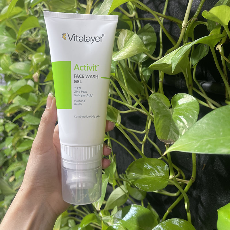 ژل پاک کننده پوست اکتی ویت ویتالیر