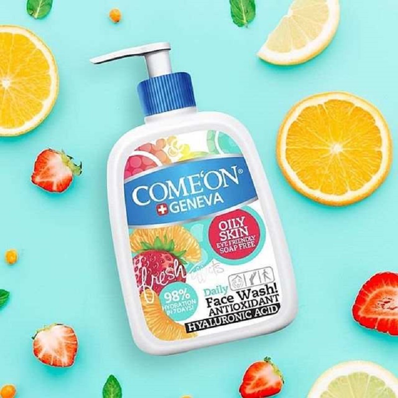 ژل شستشوی صورت پوست چرب کامان