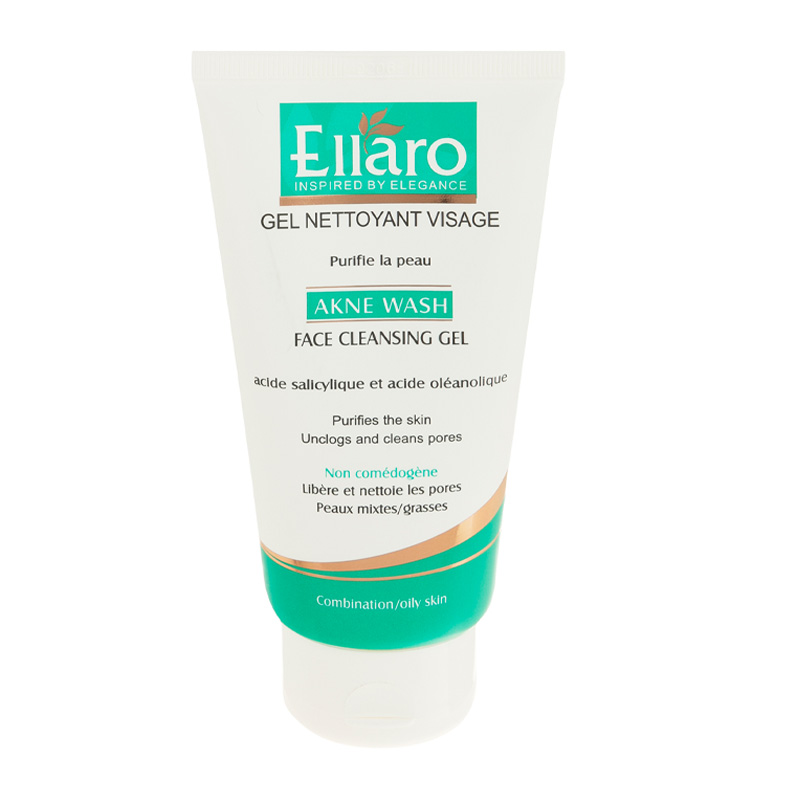 ژل شستشو صورت پوست چرب الارو