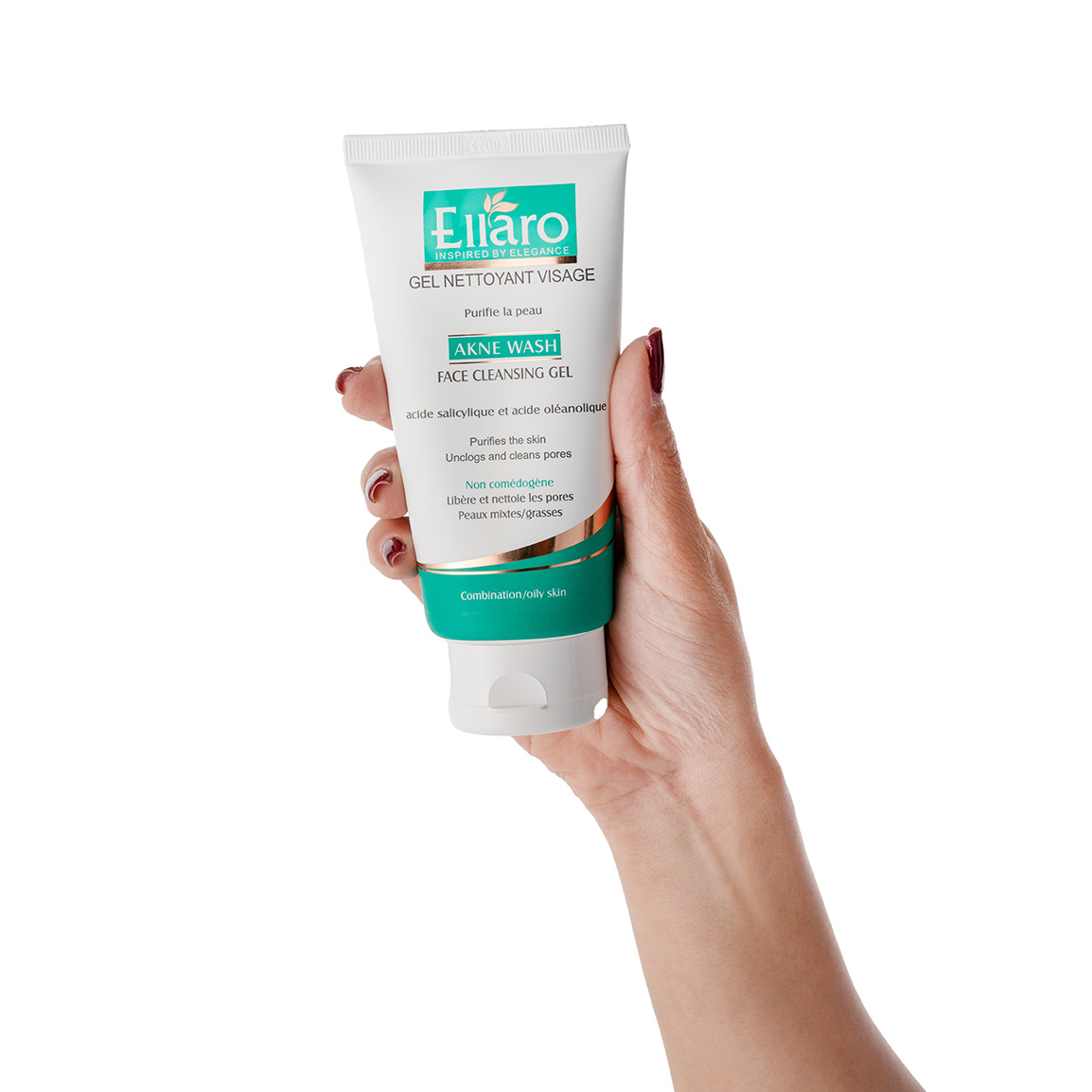 ژل شستشو صورت پوست چرب الارو