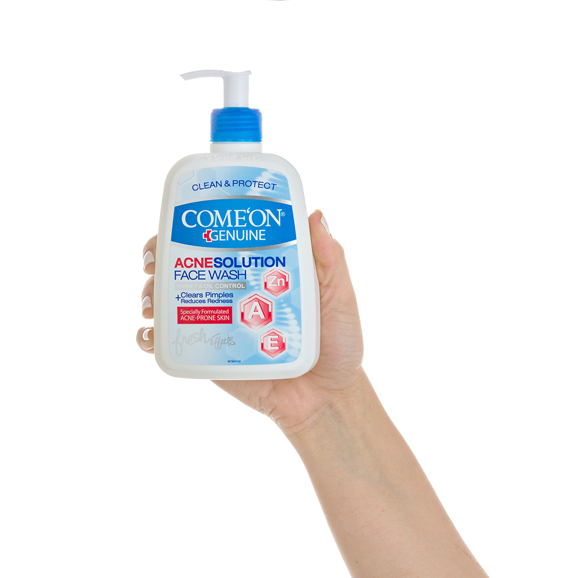 ژل شستشو صورت آکنه کامان