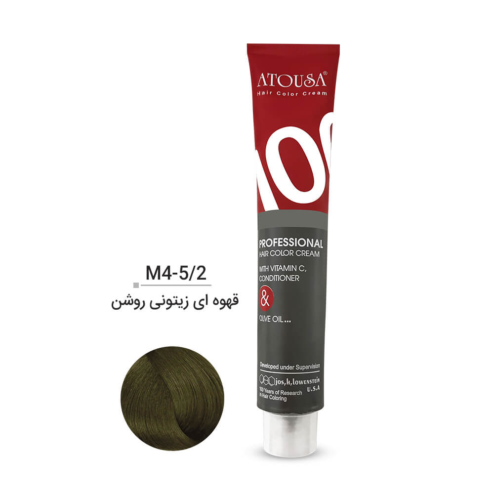 رنگ مو سری زیتونی آتوسا