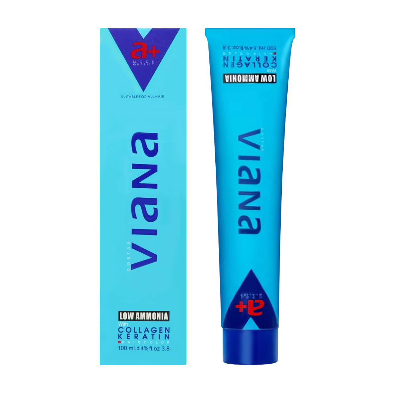 رنگ موی بژ ویانا