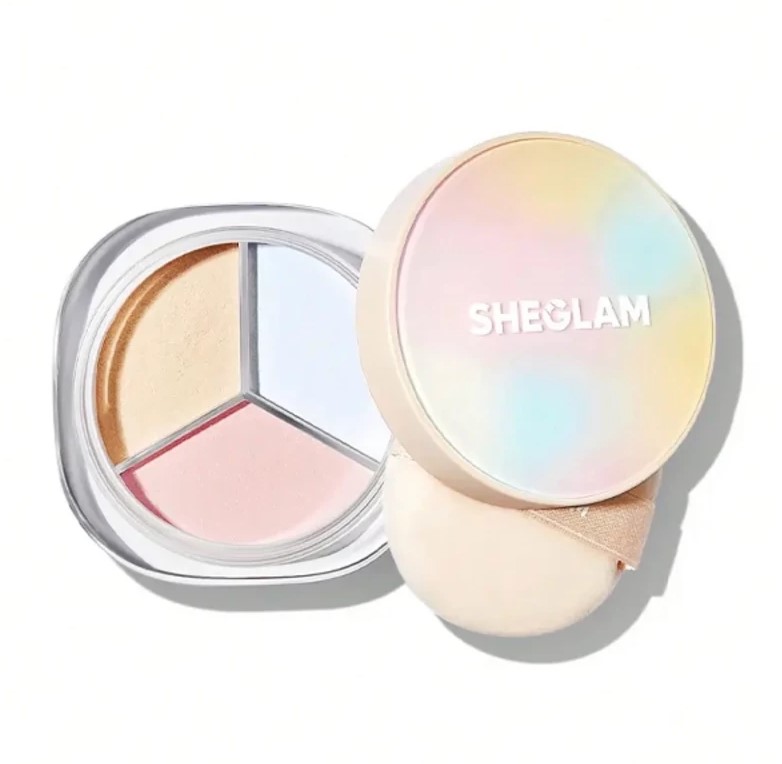 پودر فیکس کورکتور 3 رنگ شیگلم مدل RADIANCE RING