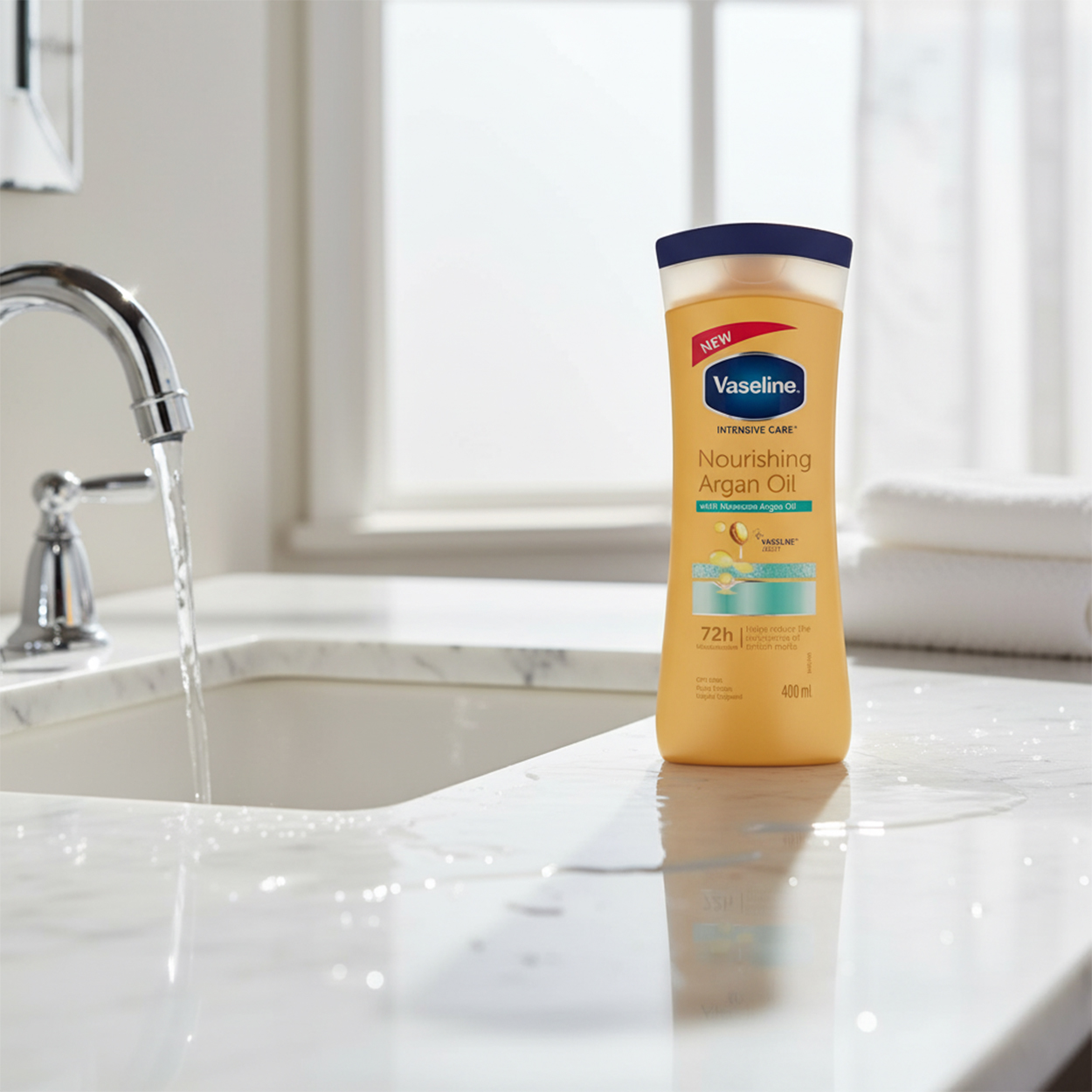 لوسیون بدن نورشینگ آرگان اویل پوست خشک وازلین