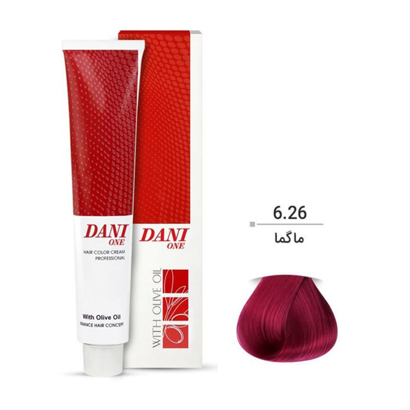 رنگ مو سری شنگرفی دنی وان