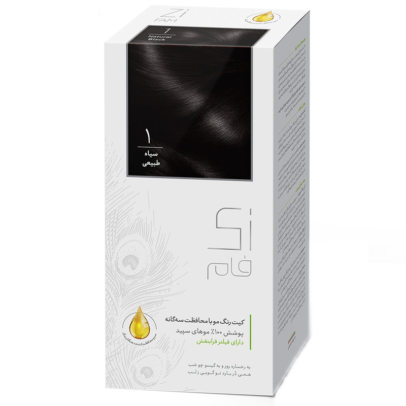 کیت رنگ مو طبیعی