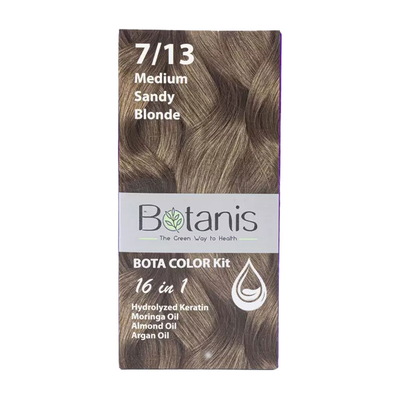 کیت رنگ مو بلوند ماسه ای متوسط بوتانیس