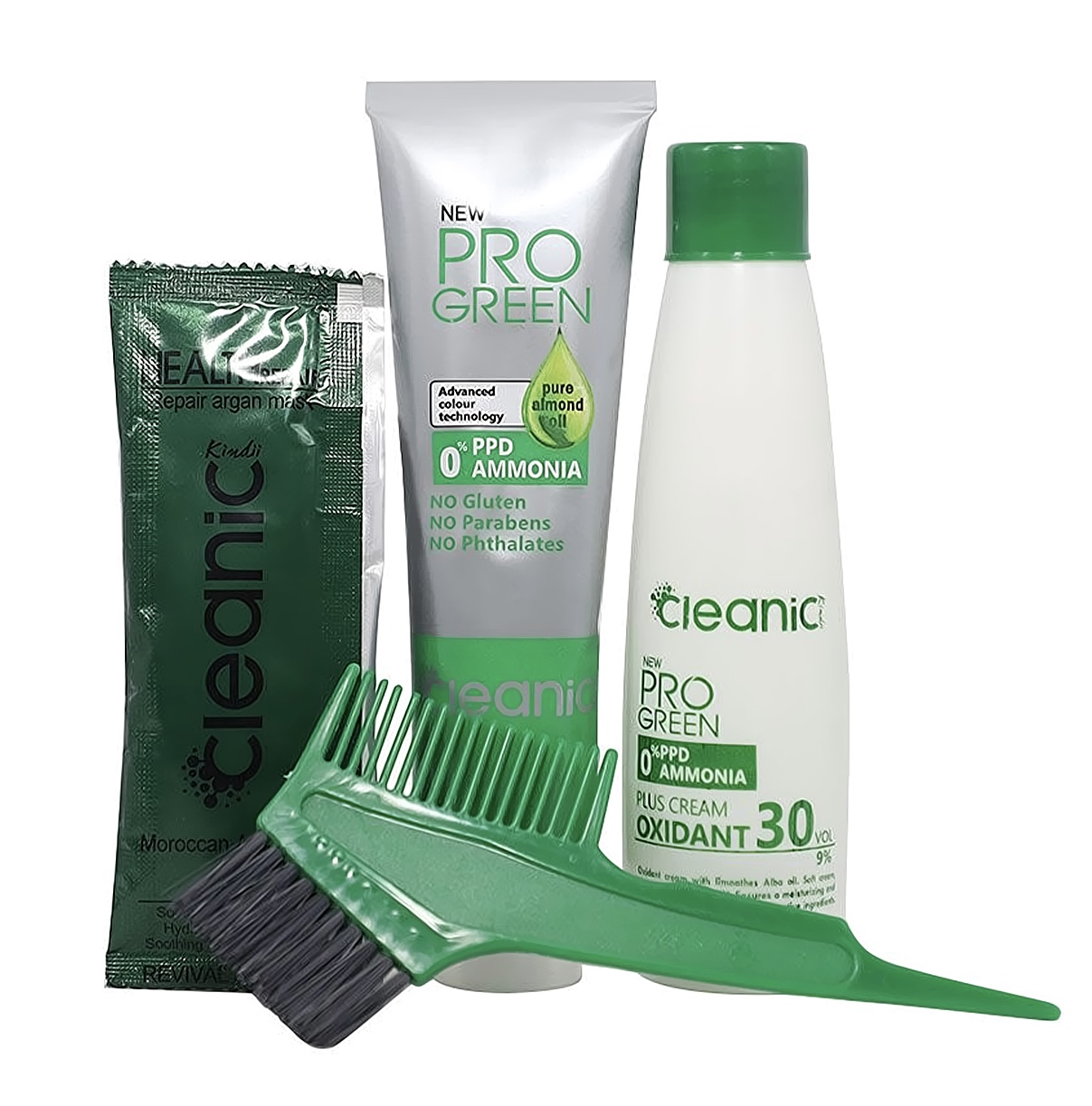 کیت رنگ موی شکلاتی کلینیک