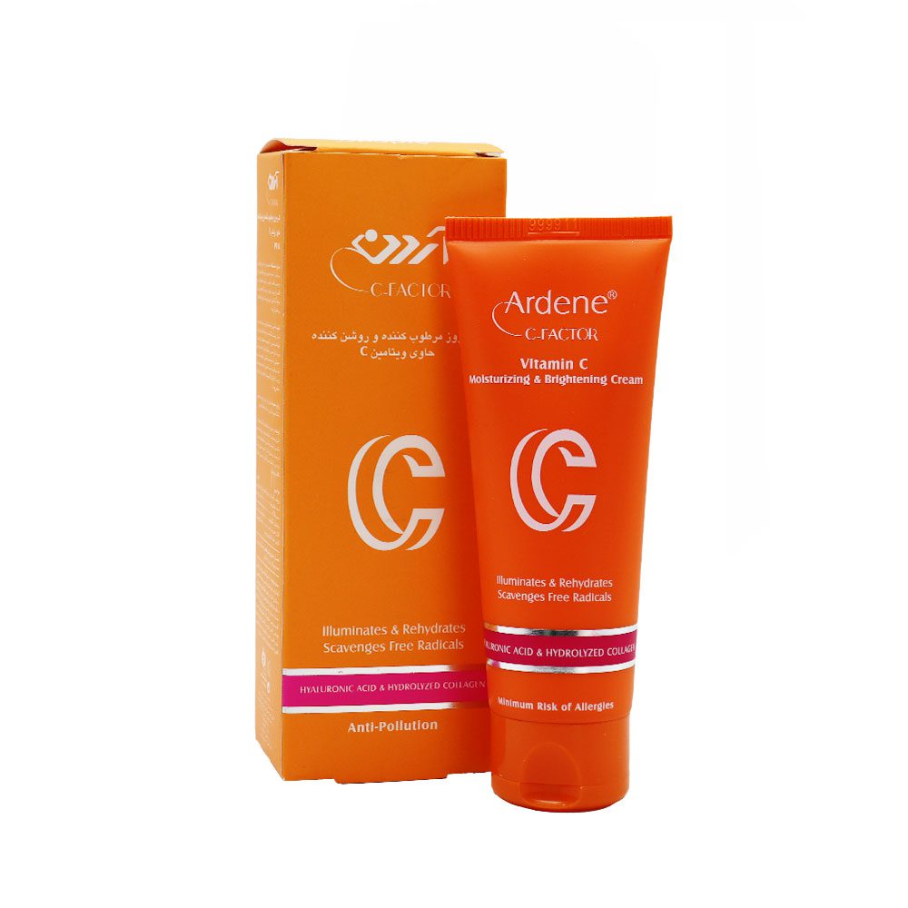 کرم روز روشن کننده ویتامین سی انواع پوست آردن