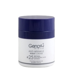 کرم شب ضد چروک بالای 25 سال انواع پوست ژنو بایوتیک