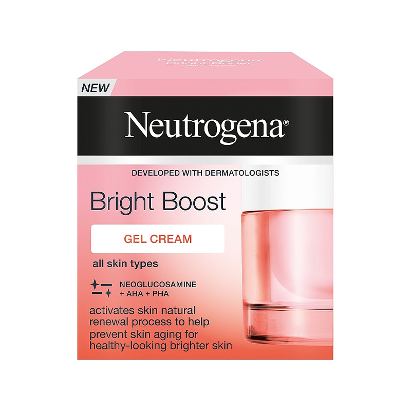 ژل کرم روز روشن کننده برایت بوست انواع پوست نوتروژینا