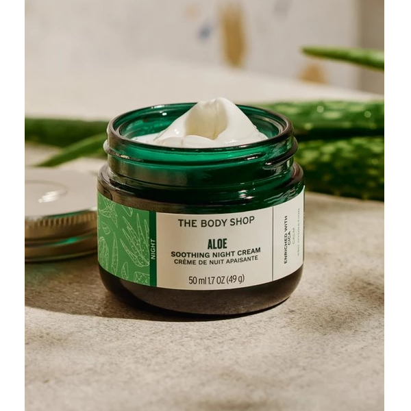 کرم شب مرطوب کننده آلوئه ورا بادی شاپ