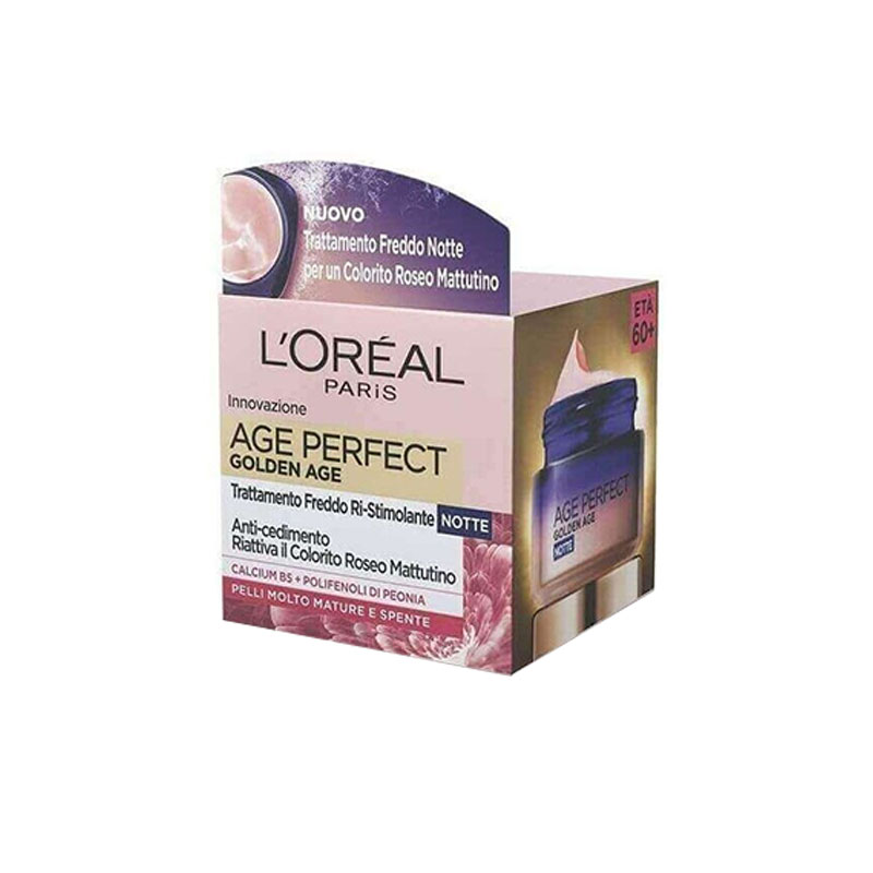 کرم شب ایج پرفکت گلدن ایج انواع پوست لورئال