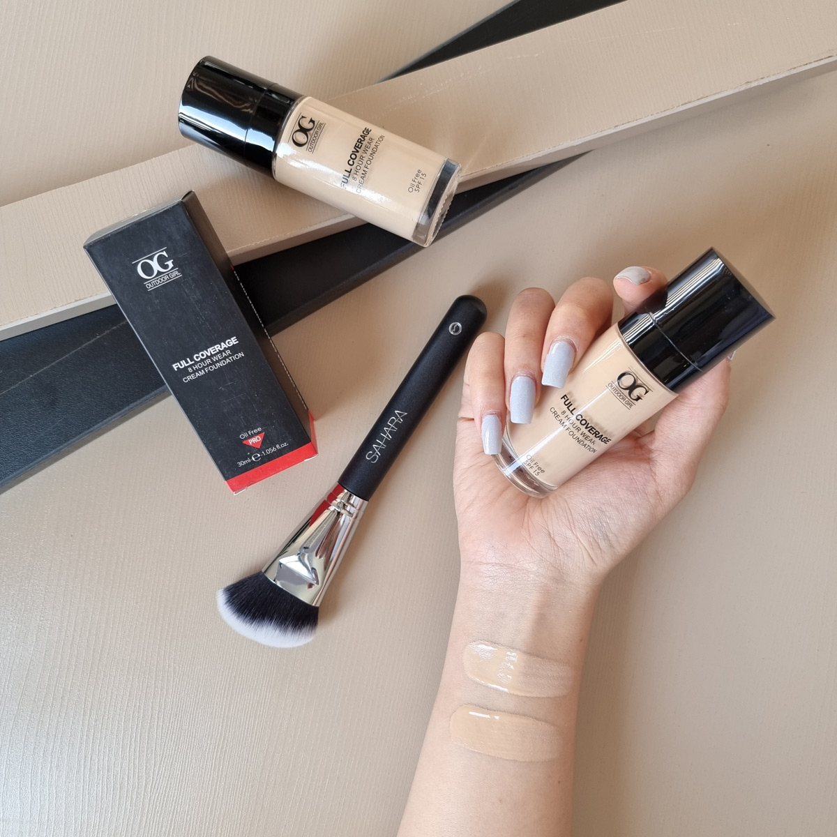 کرم پودر فاقد چربی اوجی 