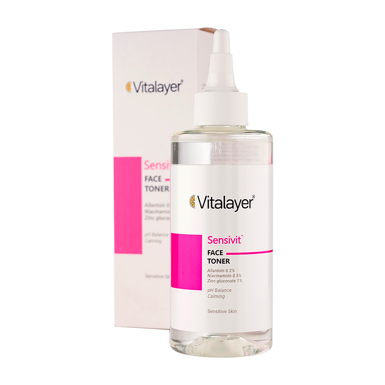تونر پاک کننده پوست سنسیویت پوست حساس ویتالیر